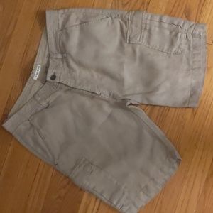 32 Bar Blues - Men's Linen Cargo Shorts - Size 34 - EUC